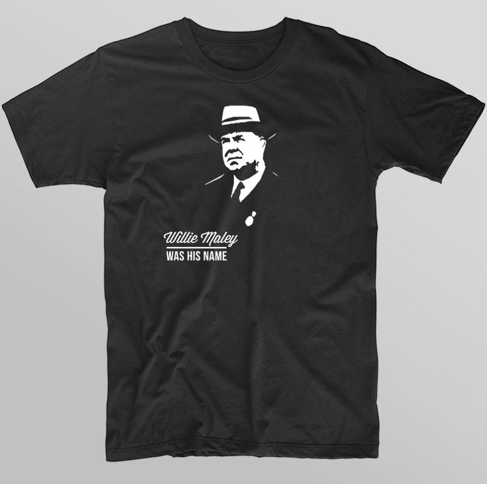 Willie Maley Was His Name (Black) – Tees For Tims