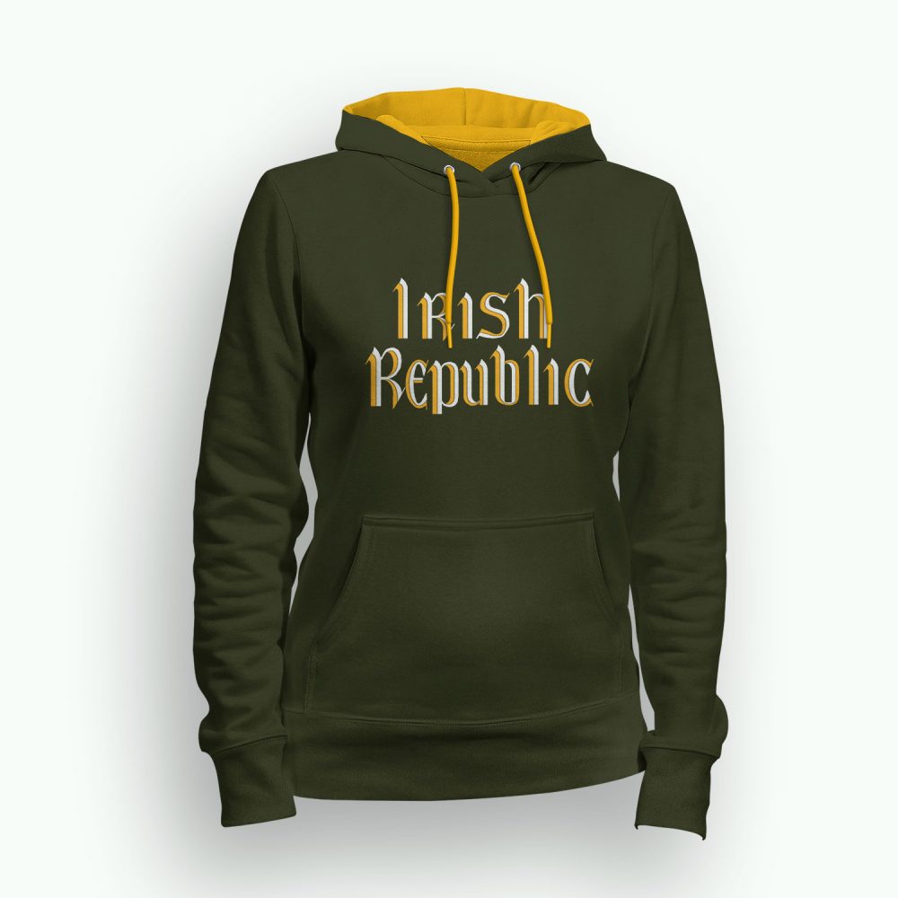 Irish Republic (Army Green Hoody)