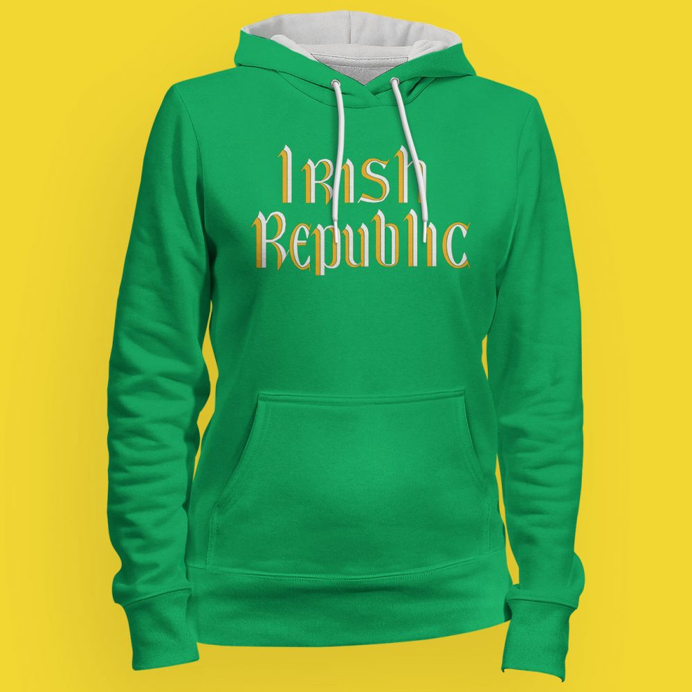 Irish Republic (Green & White Hoody)