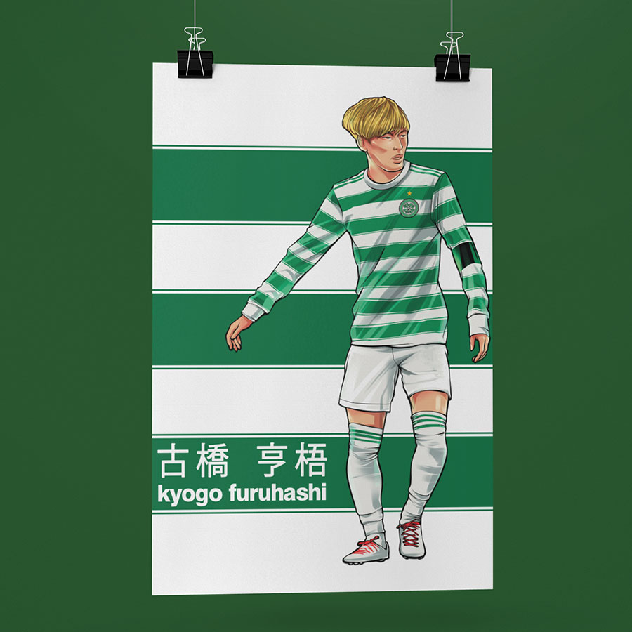 Kyogo 8 (Official Printing) - 21-22 Celtic Home