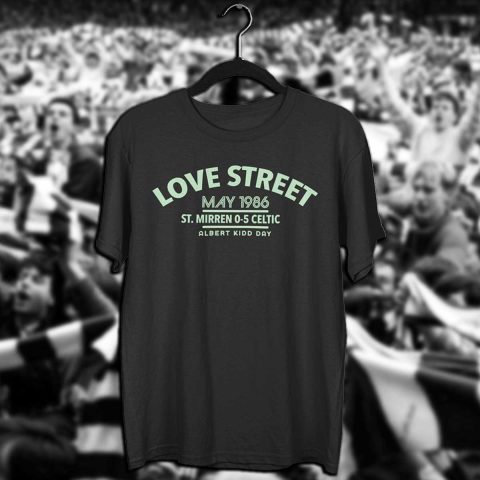 Glasgow Celtic FC T-Shirts Celtic Fan Shop Love Street