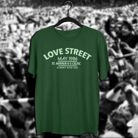 Glasgow Celtic FC T-Shirts Celtic Fan Shop Love Street