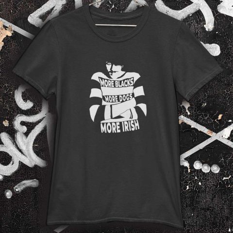 More Black More Dogs More Irish Phil Lynott T-Shirt