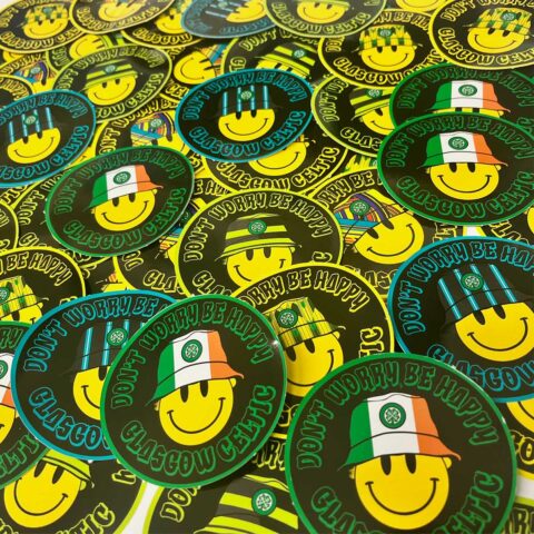 Glasgow Celtic FC Shop Stickers