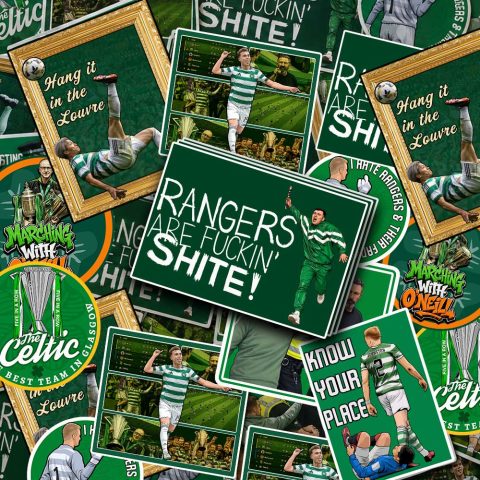 Know Your Place – Glasgow Derby Sticker Pack (100+)