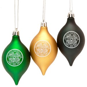 Celtic FC Shop Christmas Gift Baubles