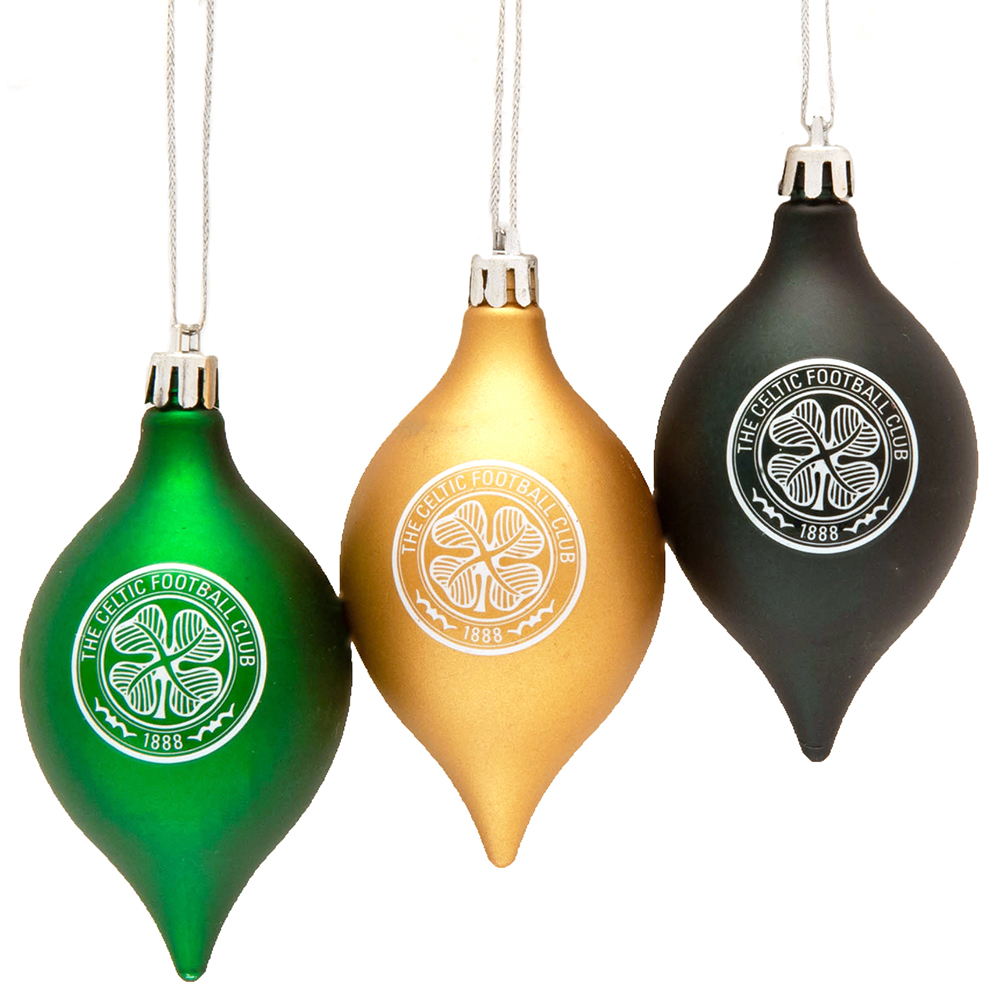 Celtic FC Shop Christmas Gift Baubles