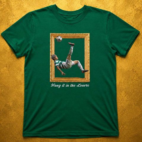 Daizen Maeda Overhead Kick - Hang It In The Louvre T-Shirt