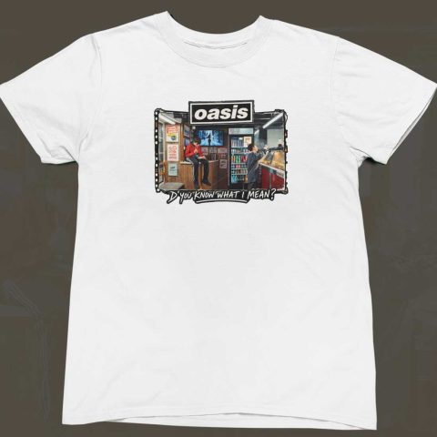 Oasis Celtic Park 2027 Glasgow Teaser T-shirt graphic